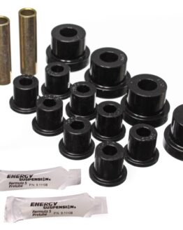 Energy Suspension Leaf Spring Bushing Set Black 2.2102G