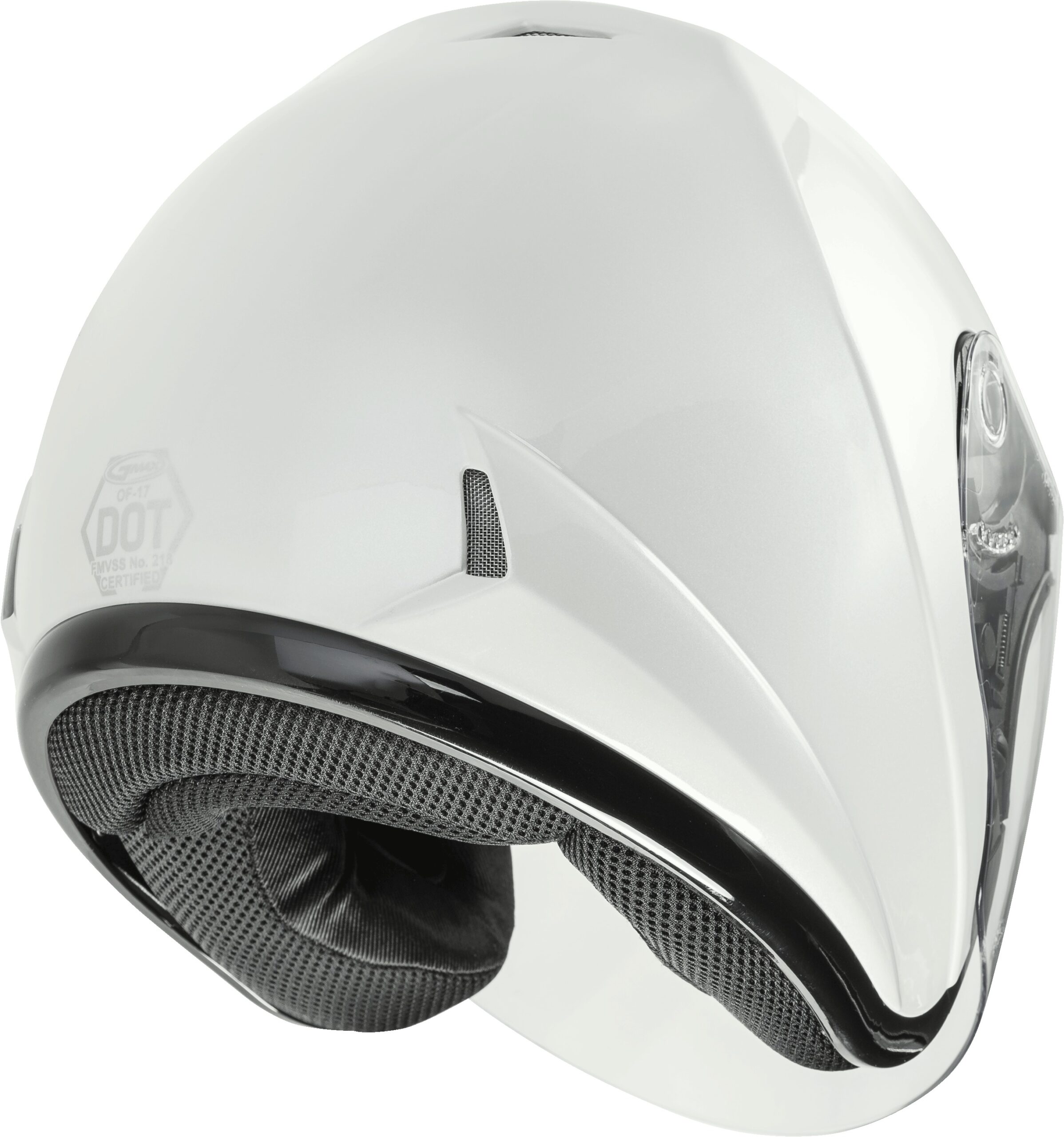 GMAX OF-17 Open-Face Helmet Pearl White Small - Image 4