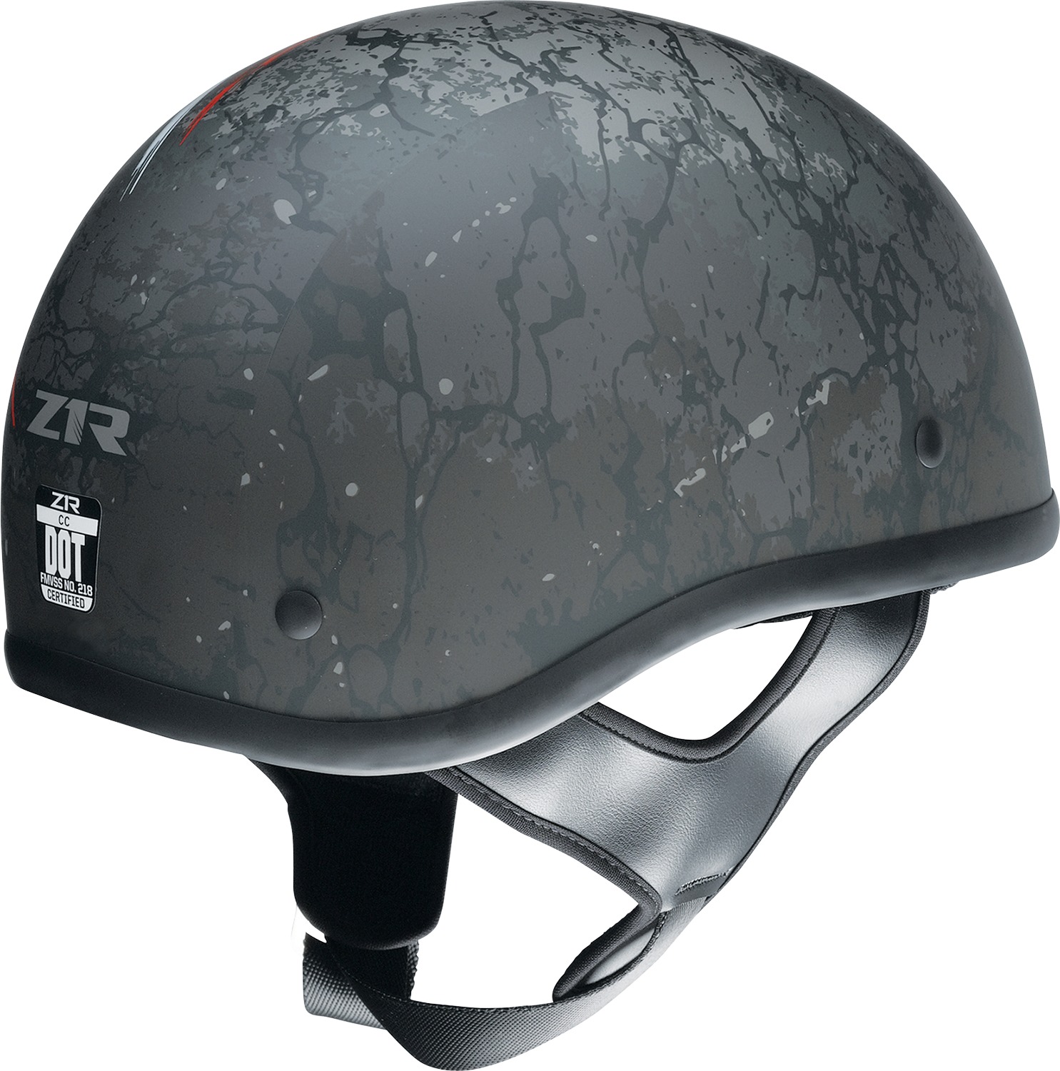 Z1R CC Beanie Justice Helmet - Small White/Blue - Image 4