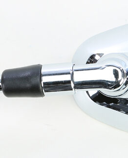 Left Mirror Replacement - Chrome/Black