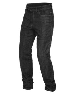 Dainese Men's Denim Regular Tex Pants Black Size 40