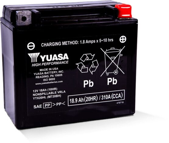 AGM Maintenance Free Battery 310CCA 12V 18Ah - Image 2