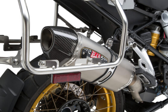Yoshimura R-77 SS Slip-On Exhaust Carbon Cap Fits 13-18 BMW R1200GS - Image 3