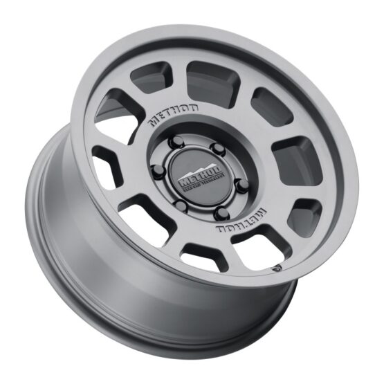 MR705 18x9 0mm Offset 6x5.5 106.25mm CB Titanium Wheel - Image 3