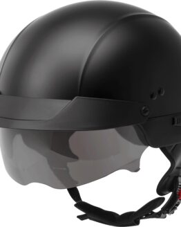 GMAX HH-75 Half Helmet Matte Black 2X-Large