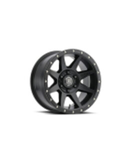 ICON Rebound 17x8.5 Satin Black Wheel 6x5.5 0mm Offset