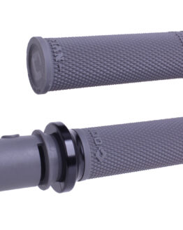 ODI Ruffian Lock-On Street Grips Graphite/Black For Harley CVO