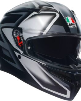 AGV K3 Compound Full Face Helmet XL Matte Gray Black Unisex