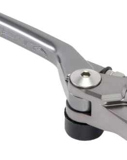 Zeta Pivot CP CNC Shorty Brake Lever Gray Fits Honda CRF250/CRF450