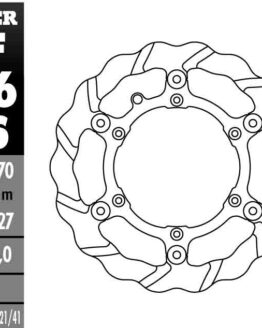 Tsunami Oversized Race Wave Brake Rotor