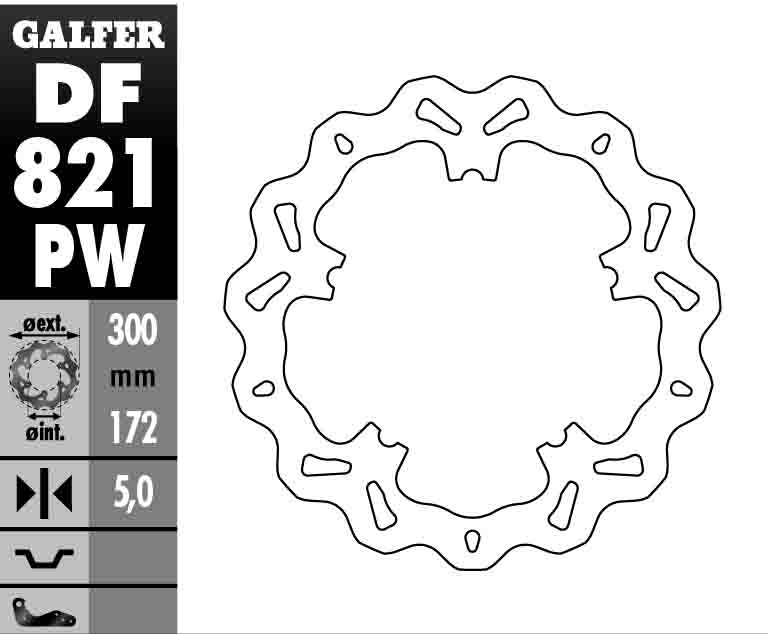 Wave Brake Rotor Kit For Front and Rear - Image 3