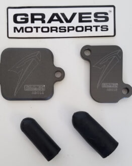 Graves Smog Block Off Plates Fits Yamaha FZ-09 XSR900 FJ-09 YXZ1000R