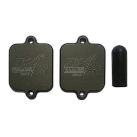 Graves Smog Block Off Plates Billet Aluminum Fits Kawasaki ZX