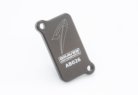 Graves Smog Block Off Plate Aluminum AB026 Fits 19-22 Honda CRF450L/RL/X - Image 2