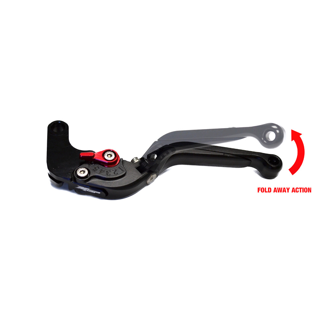 Black Adjustable Brake & Clutch Lever Set - Image 4