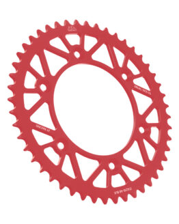 Red Aluminum Rear Sprocket - 48 Tooth 520