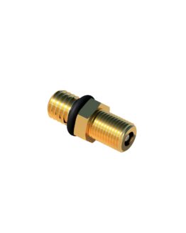 Brass Rear Shock Schrader Air Valve w/ O-Ring - M8 x 1.25
