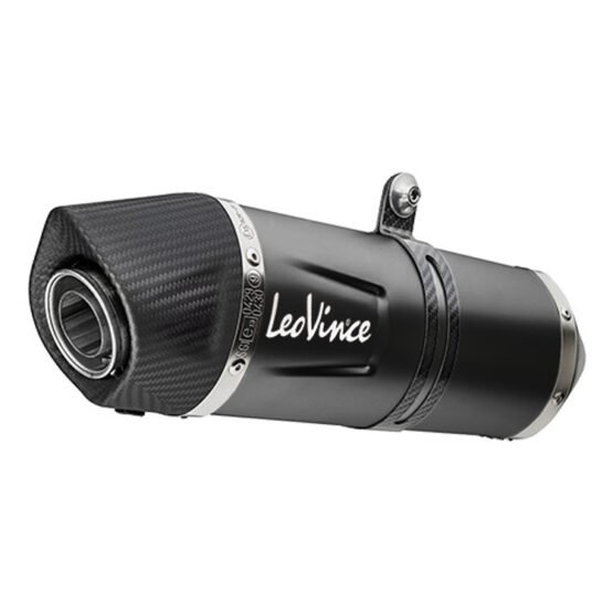 Leo Vince LV One Evo Black Slip-On Exhaust Fits 20-22 KTM 390 Adventure