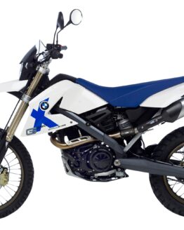 Leo Vince X3 Aluminum Slip-On Exhaust Silver Fits 07-11 BMW G650X