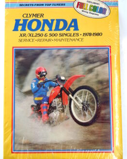 NOS Clymer Shop Repair & Service Manual Soft Cover Fits 78-80 XR/XL 250-500