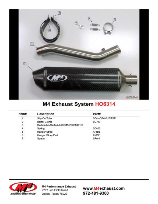 Carbon Fiber Slip On Exhaust - Image 2