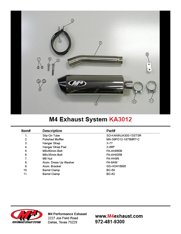 Polished Slip On Exhaust - Image 3