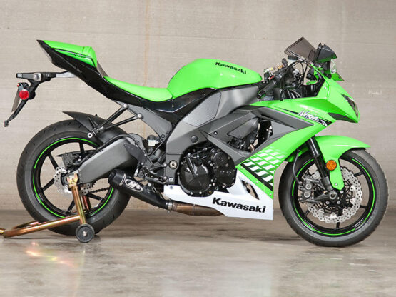 Black GP Slip On Exhaust - Image 2