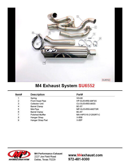 Polished Full Exhaust w/ Stainless Tubing - Image 2