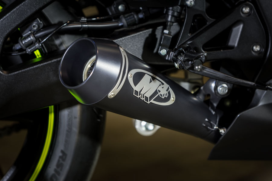 Black GP Full Exhaust w/ Titanium Tubing - Image 3