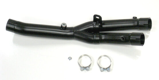 M4 Black Ceramic Stainless Mid Pipe Fits Yamaha R1