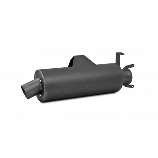 MBRP Sport Slip-On Muffler Black Fits 01-13 Polaris Sportsman 400/500