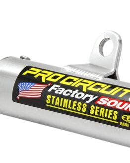 R-304 Shorty Aluminum Slip On Exhaust Silencer