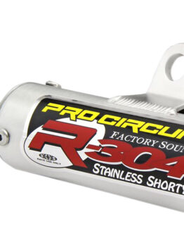 R-304 Shorty Aluminum Slip On Exhaust Silencer