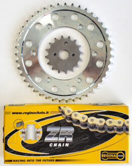 Chain & Sprocket Kit ZRT 530 108 16T Front 43T Steel Rear