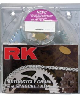 520MXZ4-114 Chain 13/50 Silver Aluminum Sprocket Kit