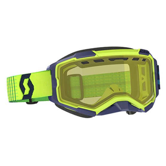 Scott Fury SnowX Goggle Blue/Yellow - Yellow Lens