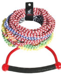 Airhead Ski Rope 8-Section with TPR Diamond Grip Handle