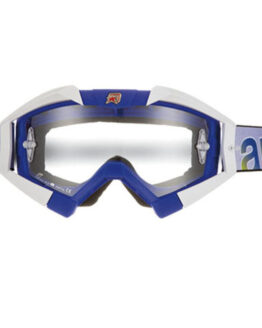 Ariete MX Goggles Riding Crows Blue White OTG