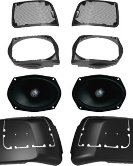 Cerwin Vega 6x9 Cut-in Lid Kit w/ ST69CX For 2014-2023 FLH/T