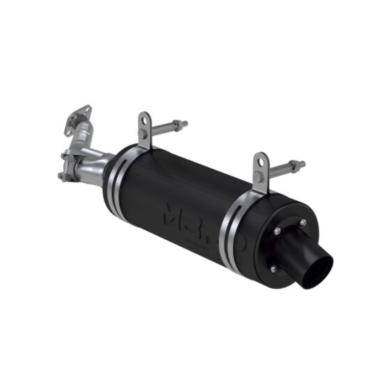 MBRP Slip-On Exhaust Muffler Black Fits 05-13 Kawasaki Brute Force 650/750