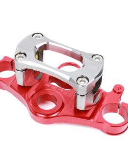 ZETA Top Clamp Red For Honda CRF110F CRF125F 2013-2023