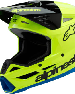 Alpinestars Youth SM3 Radium Helmet Yellow Large