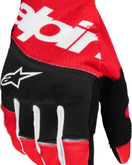 Alpinestars Techstar MX Gloves Black/Bright Red Men's XL