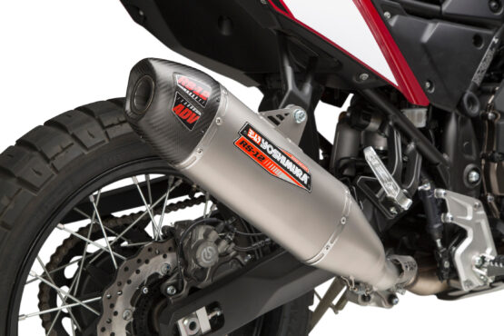 Yoshimura RS-12 Slip-On Exhaust Stainless/Carbon for Yamaha Tenere 700 21-24 - Image 3
