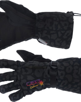 DSG Craze Glove Ghost Leopard X-Large Women's Snow Gloves