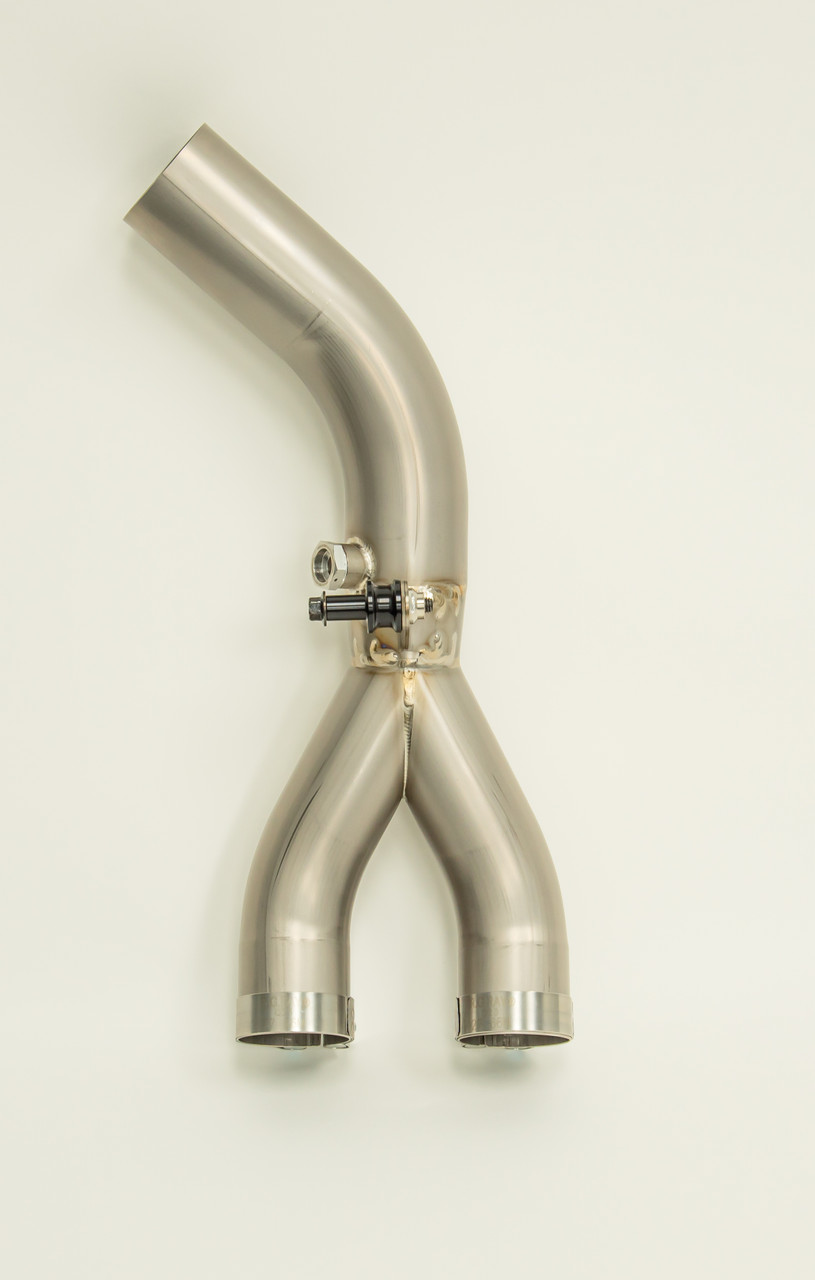 Carbon Fiber Slip On Exhaust w/ Link Pipe - Image 4