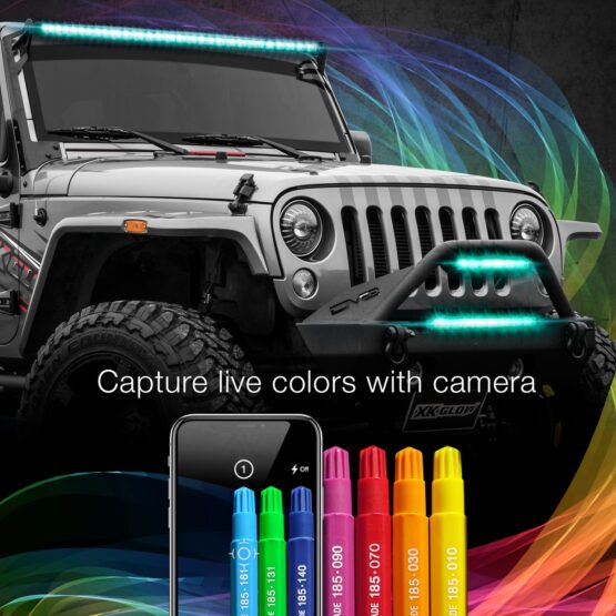 50" Multi-Color XKChrome RGBW LED Light Bar w/Bluetooth - Image 7