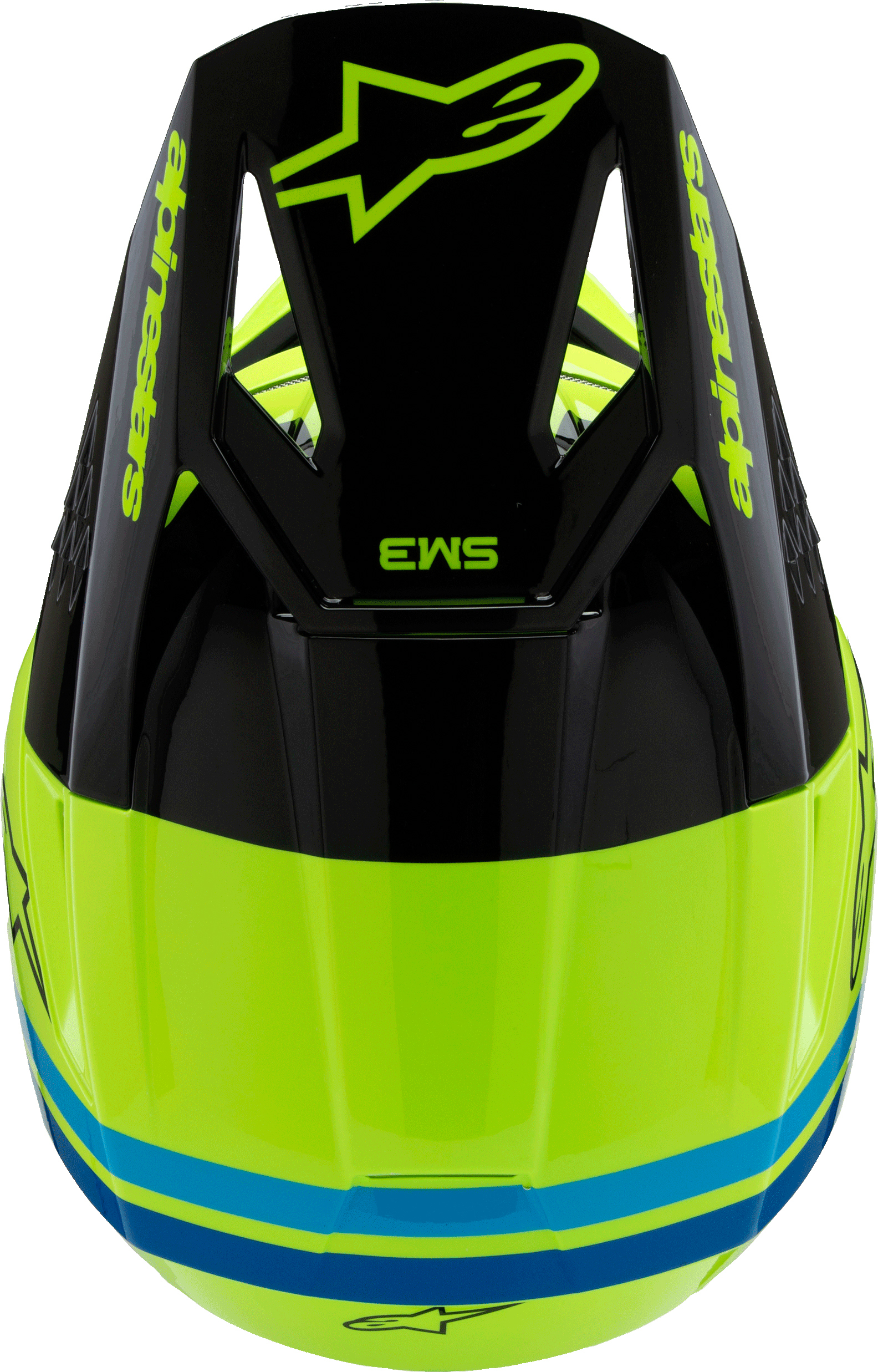 Alpinestars Youth SM3 Radium Helmet Yellow Large - Image 4