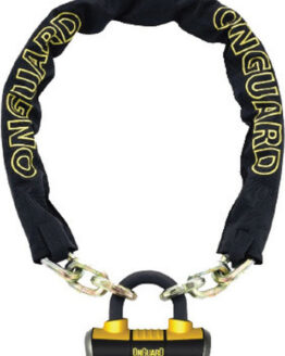 Onguard Mastiff 8019L Chain with Boxer U-Lock Black/Yellow 6ft