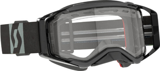 Scott Prospect Snow Cross Goggles Black/Grey Clear Lens